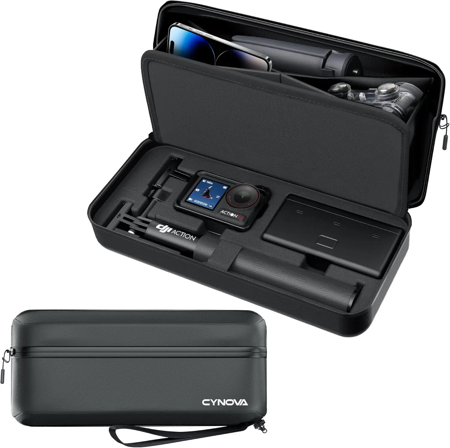 

Protective PU Carrying Bag for DJI Osmo Action 4/5 Pro with Accessories