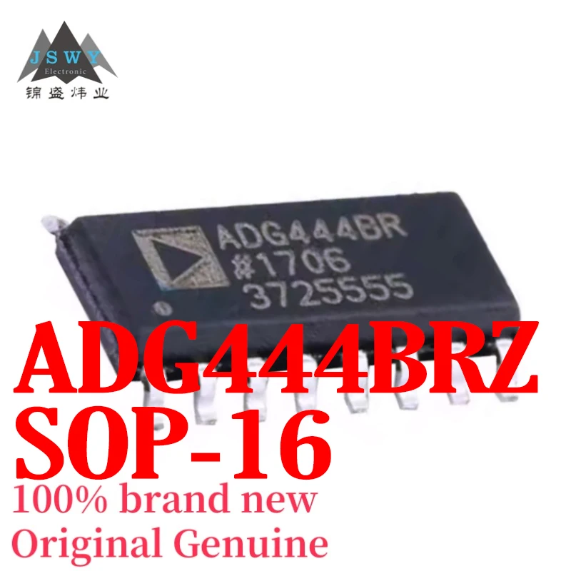 

(5/50 pieces) ADG444BRZ ADG444 SOP-16 Analog Switch IC, Brand New Original, Free Shipping