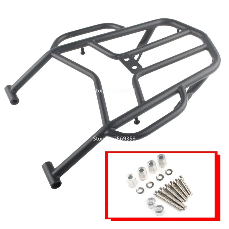 For HONDA CRF250L 2012-2020 CRF250M 2013-2020 CRF250 Rally 2017-2020 Rear Luggage Rack Carrier Mount Backrest Cargo Holder