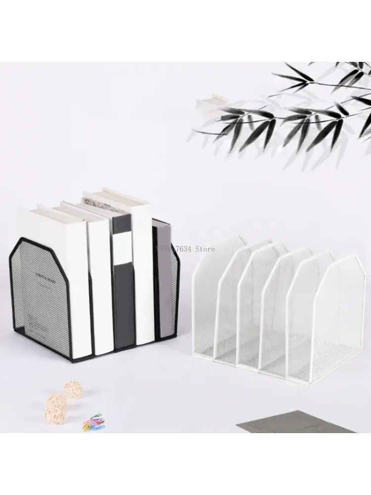  Heavy Gauge Iron Bookends Detachable Desktop Organizers Space Optimization For Study Tables