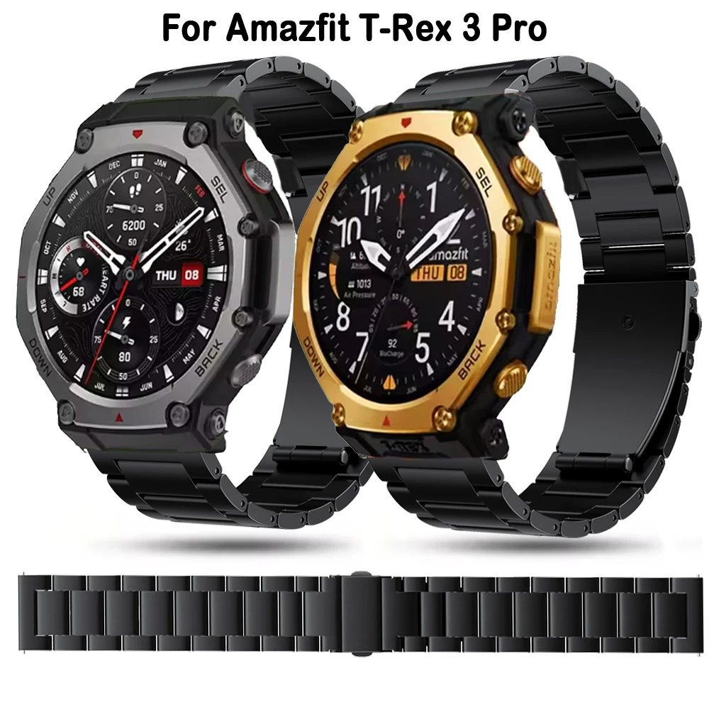 

Titanium alloy Strap For Amazfit T-REX 3 Pro Sport Bracelet For Amazfit Watch GTR 4 3 2 2E Balance2 Watchband Accessories Correa