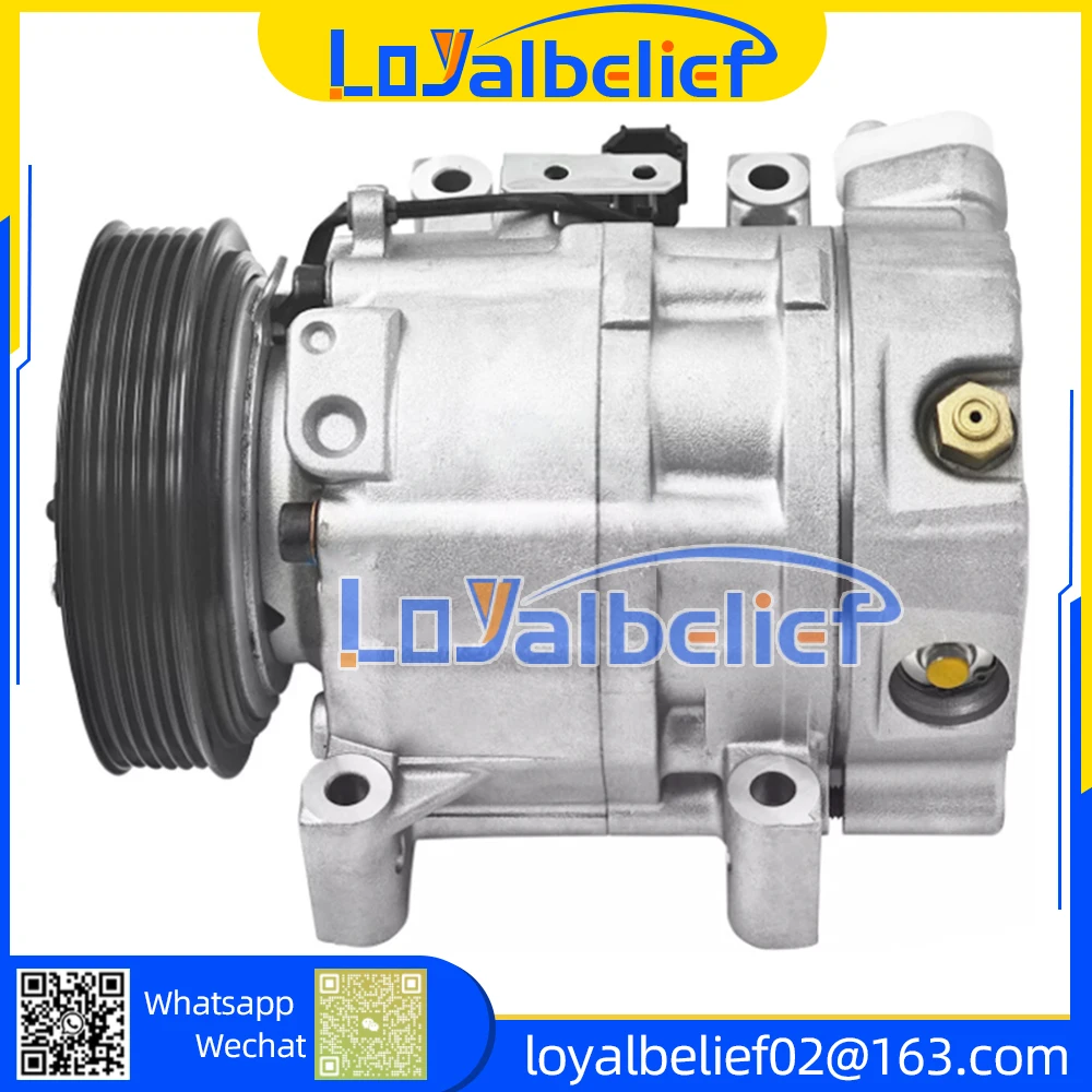 

AC Compressor for For NISSAN X-TRAIL 2.0 4x4 1998 92600-AU000 92600-AU010 CSV613C 92600AU01A 92600AU010 92600AU01B 92600AU000