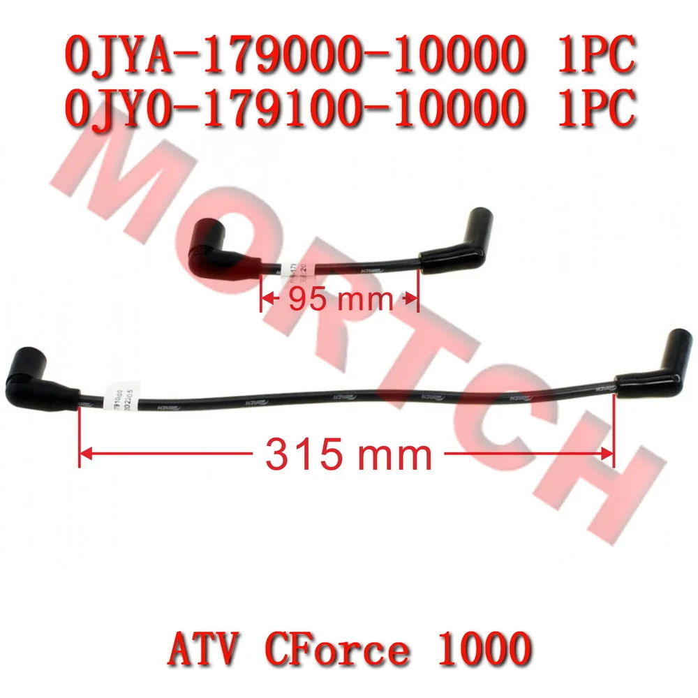 Spark Plug Wire High Tension Cable 0JYA-179000-10000 0JY0-179100-10000 For CFMoto CForce 1000 CF1000AU-F CF1000AZ 0JY0-179100