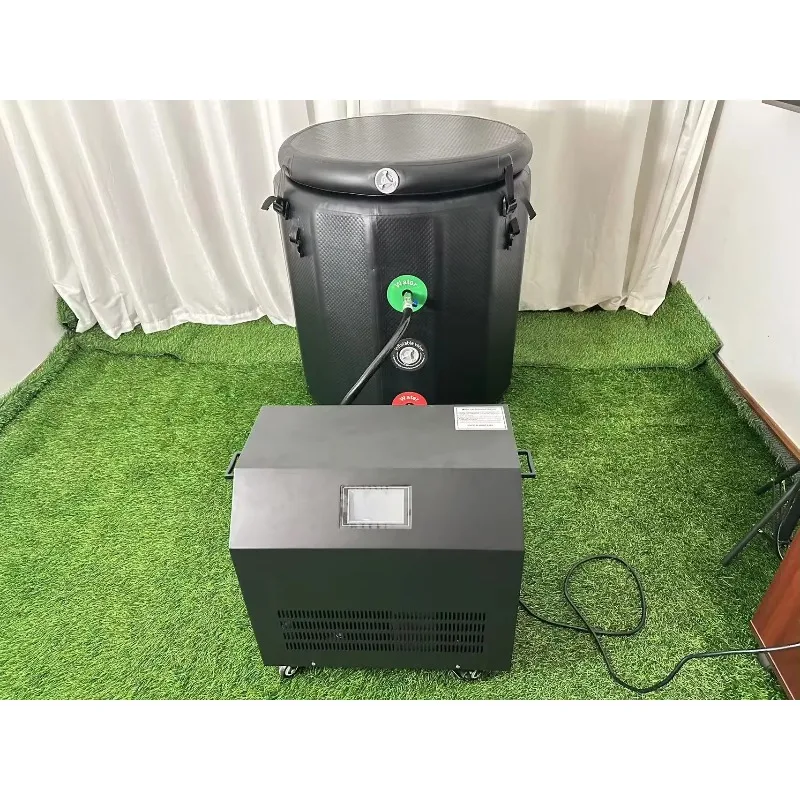 STLF 2026 WiFi Control 1HP Inflatable Bathtub Cold for Water Chiller with UV and Ozone Modern Design for Bathroom Use