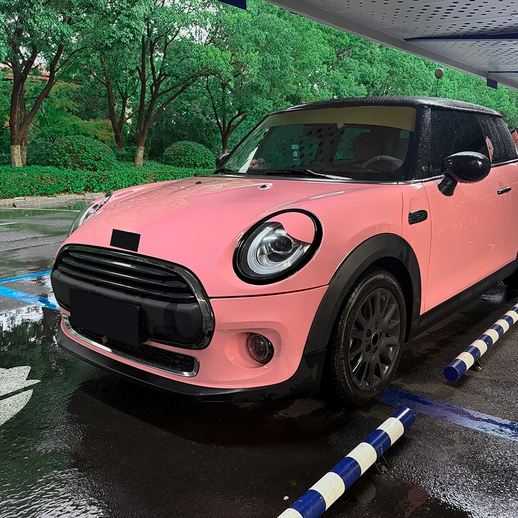 Front Headlight And Rear Tail Light Surround Trim Styling Cover For Mini Cooper F55 F56 F57 For One S JCW 2014-2021 Glossy Black view 4