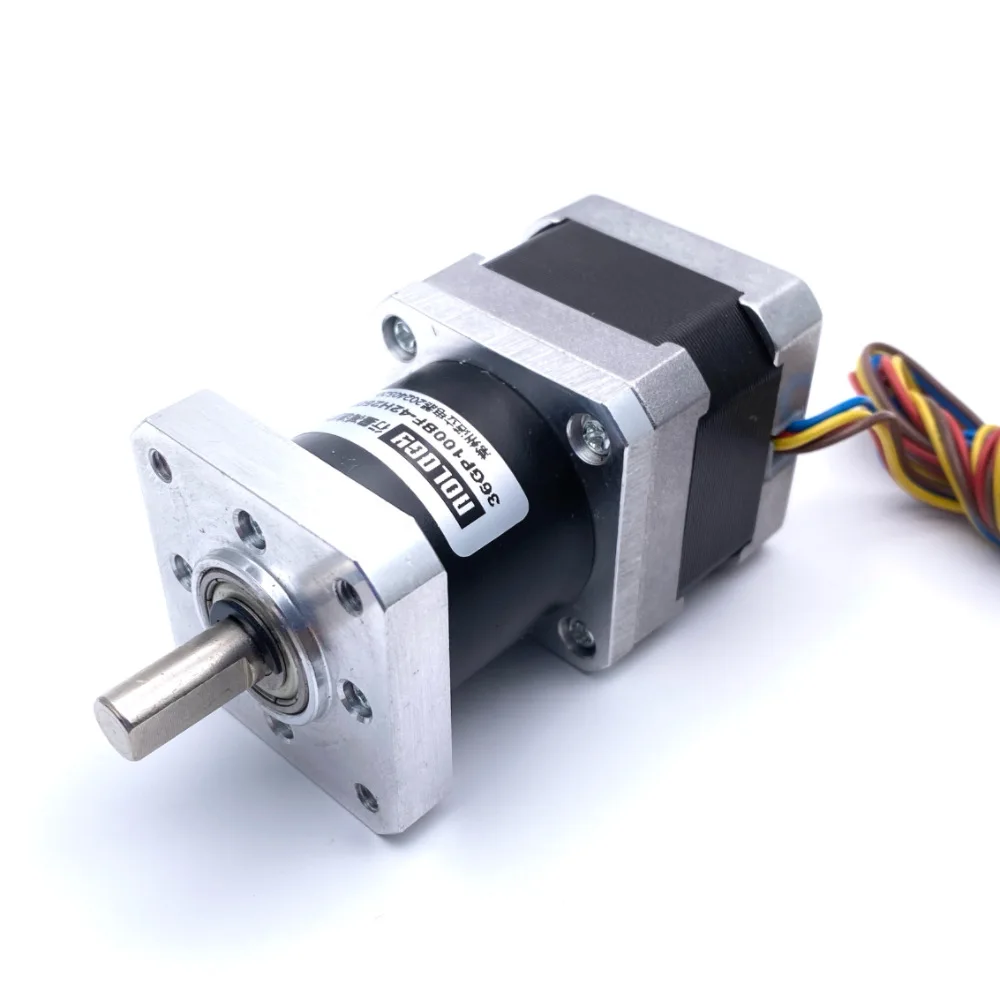 Imagem -05 - Engrenagem de Passo de Desaceleração Planetária Forte 36 mm Torque do Motor dc Robô Faça Você Mesmo Placa de Montagem Redonda Quadrada Motor de Qualidade 36gp42h250b