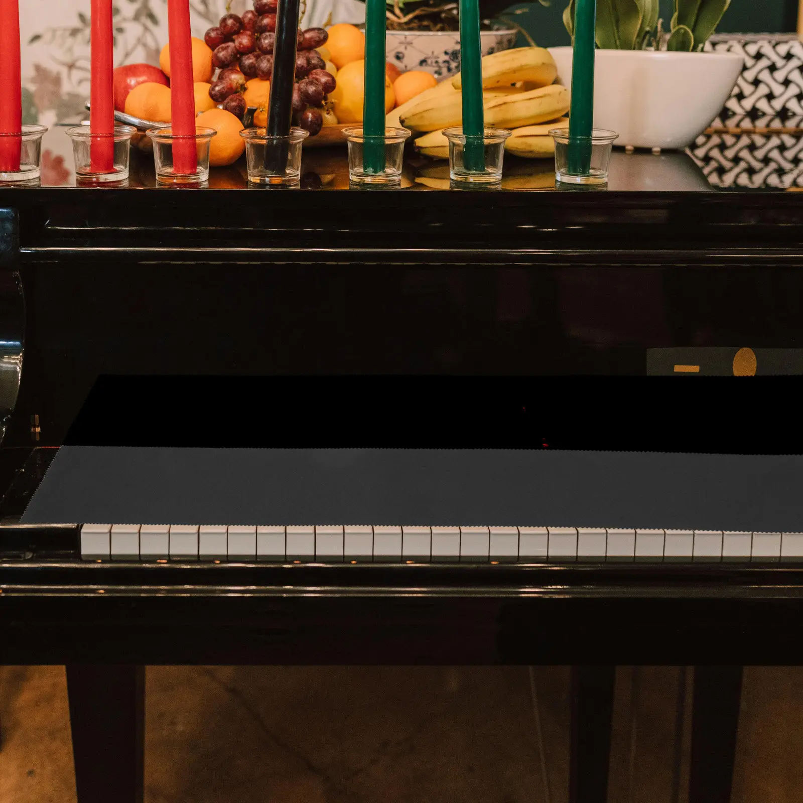 

Electric Piano Keyboard Cover Thickened Waterproof Dust Protector PU 88 Keys Keyboard Protective Cover Easy Clean