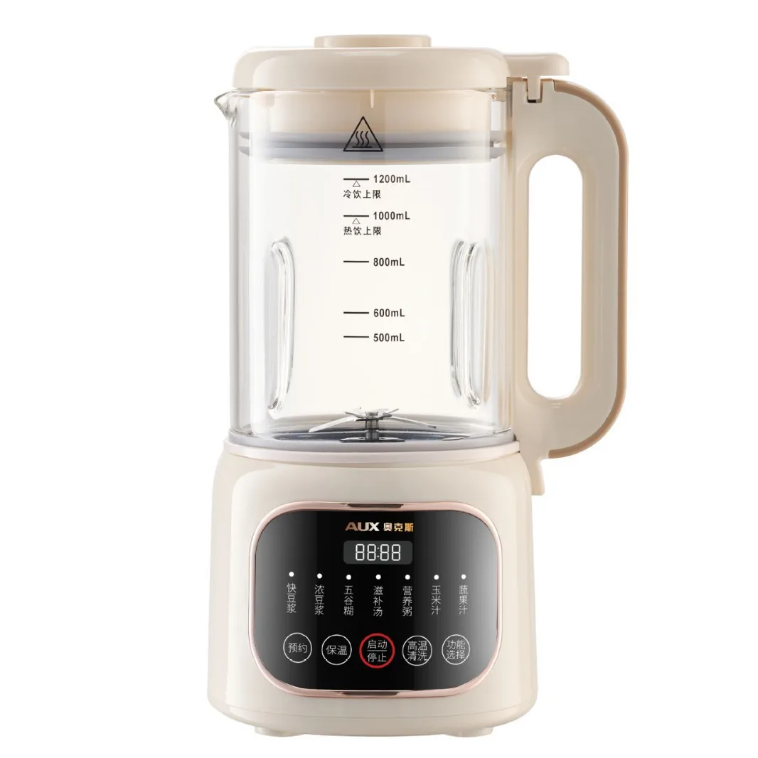 

Household Soybean Milk Machine Filter-free Automatic Multi-functional Heating Wall Breaker Complementary Food Cooking Machine