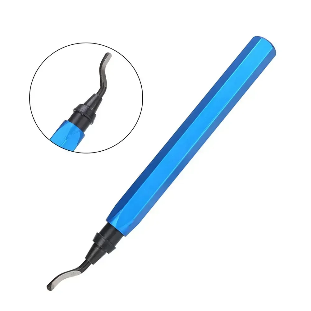 1pc RB1000 Burr Handle Deburring Tool Metal Burr Deburrer Rotary Remover Deburring Head Cutter For Plastic Copper Deburring Tool