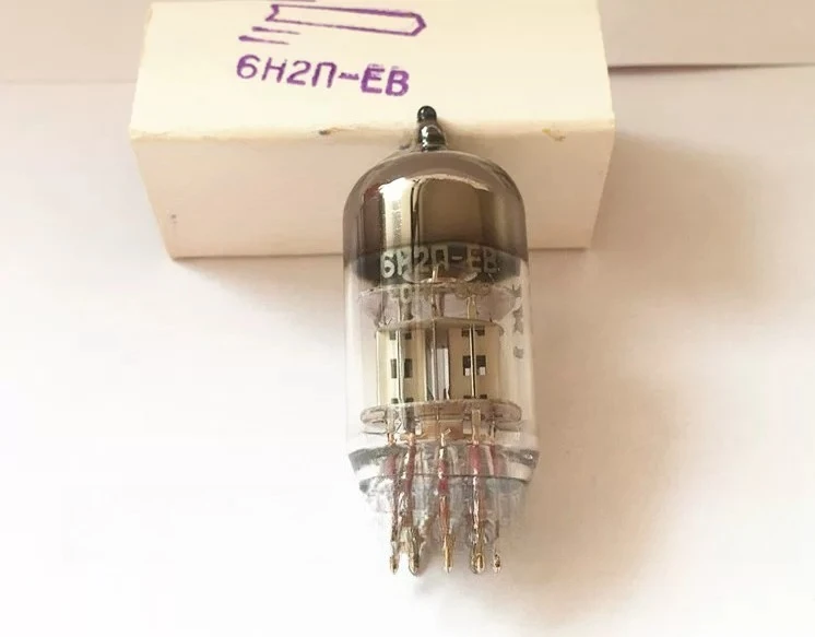 1pcs Soviet 6h2n-eb digital tube enhanced type long life alternative to 6n2 6h2n precise matching