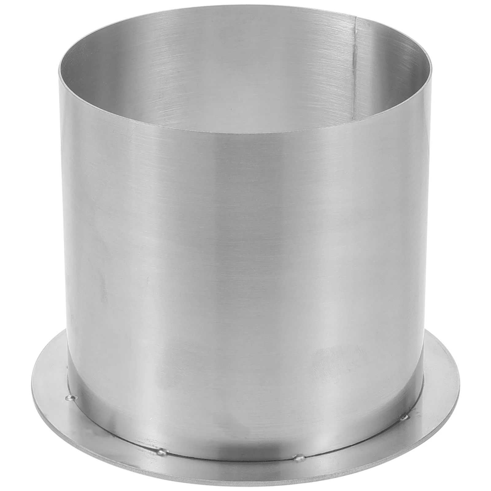

Stainless Steel Garbage Trough Kitchen Waste Chute for Countertops Trash Grommets Round