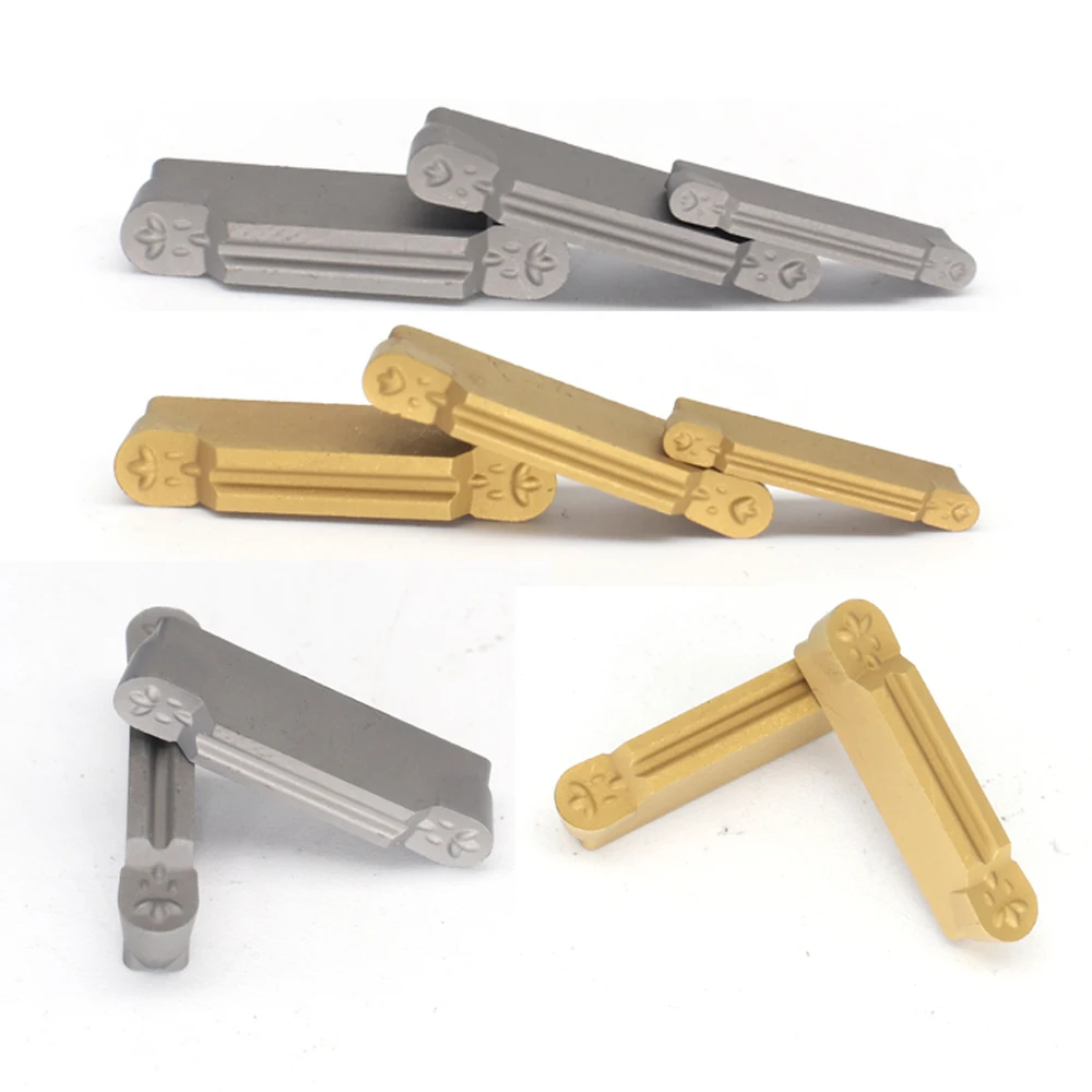 10Pcs MRMN200 MRMN300 MRMN400 NC3020 NC3030 PC9030 Turning Tools Carbide Inserts CNC Lathe Cutter Parting and Grooving Part