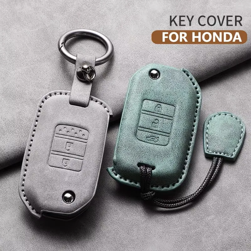 Auto Schlüssel Abdeckung Fall Für Honda Accord Civic City Fit HR-V XR-V Auto Fernbedienung Klapp Flip Schlüssel Fall Shell Langlebig Protecter zubehör