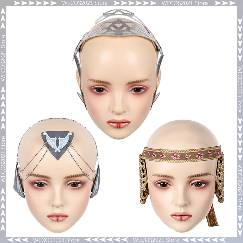 Fantasy Padme Cosplay Amidala Hair Decor Space Battle Episode Disfraz Costume Accessories Women Roleplay Fantasia Props