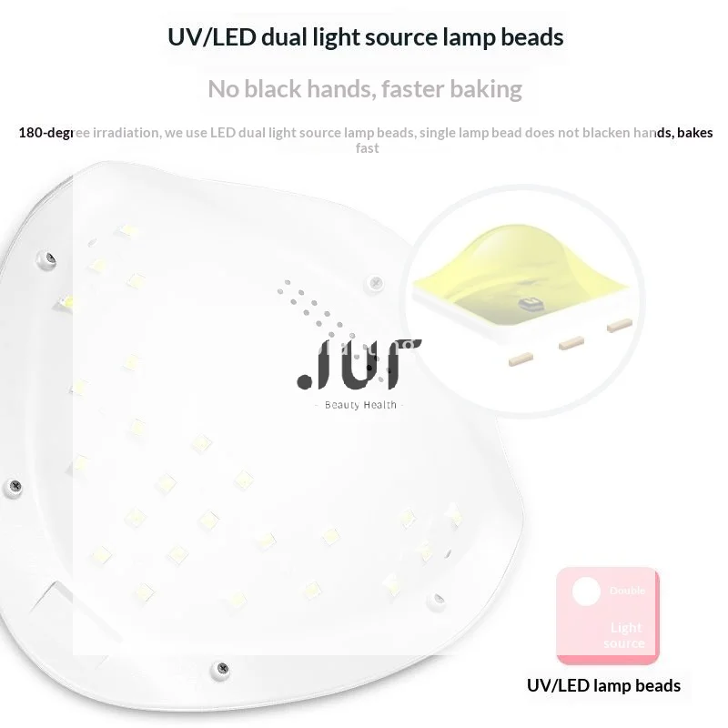Nail Dryer Gel Nail Polish Curing LED UV Light With 4 Timers Automatic Sensor LCD Display Professional Nail Art Tools Accessorie