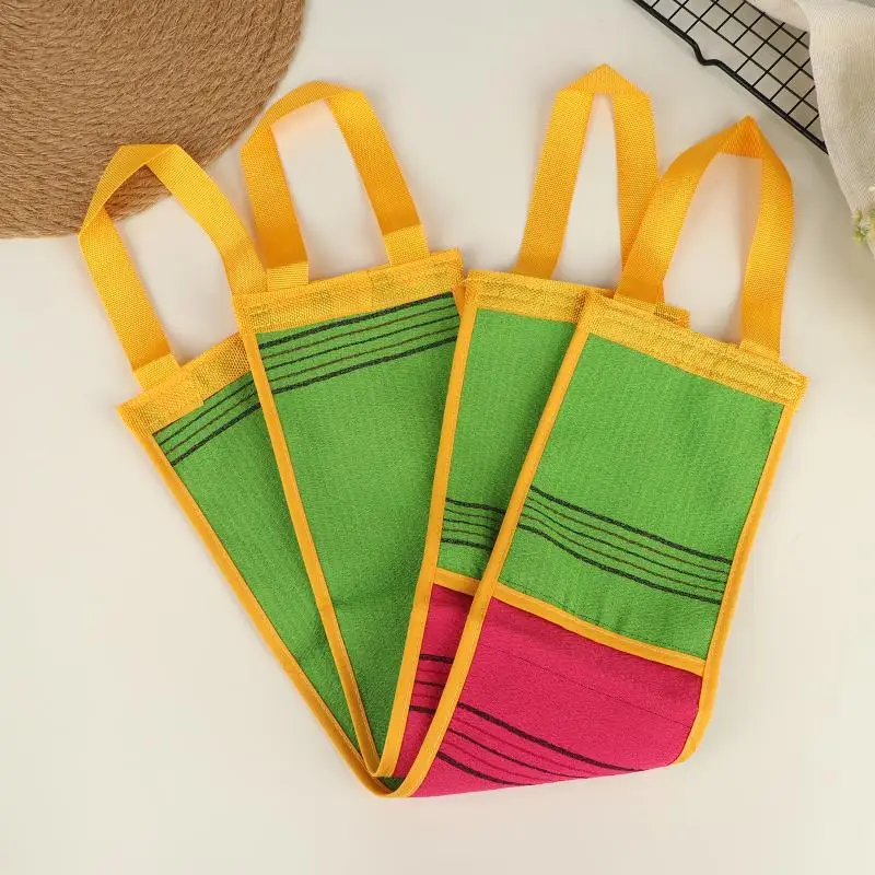 【HM】1/2Pcs Unisex Back Washers A Long Back Pulled Stripping Towel Powerful Dust And Mud Remover For Rubbing Wash And Rub Dirt