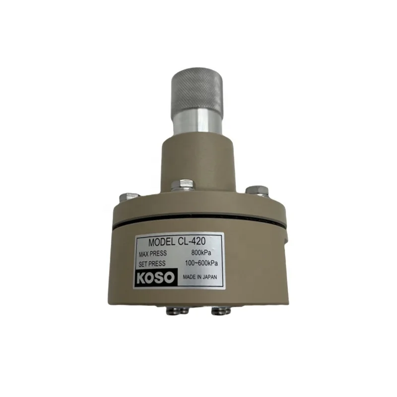 The original Japanese KOSO CL-420 lock valve determines the air source pressure for interlocking control