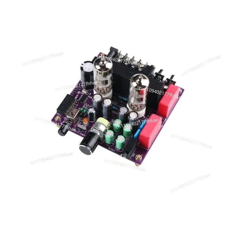 Amplificador de Potencia de Tubo Bluetooth 5.0, Etapa Frontal Vocal HIFI, Etapa Trasera TDA7377, 2 * 30W