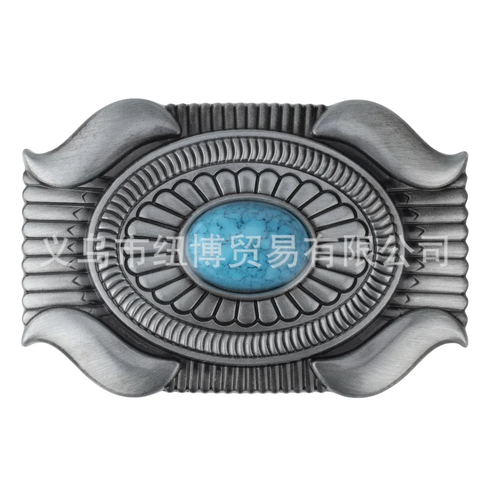 The Gate To Future Science Fiction Belt Buckle Start Button