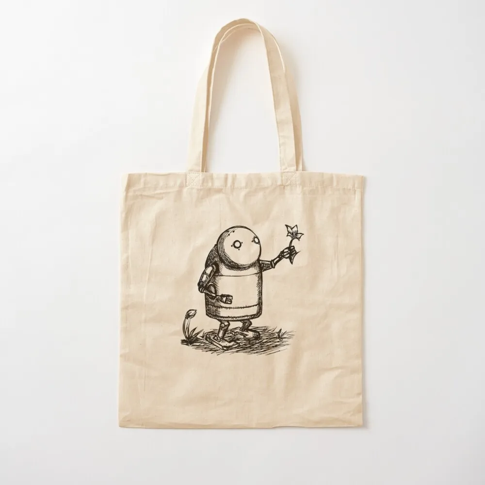 nier automata Tote Bag eco bag folding sac pour femme canvas shopping bag