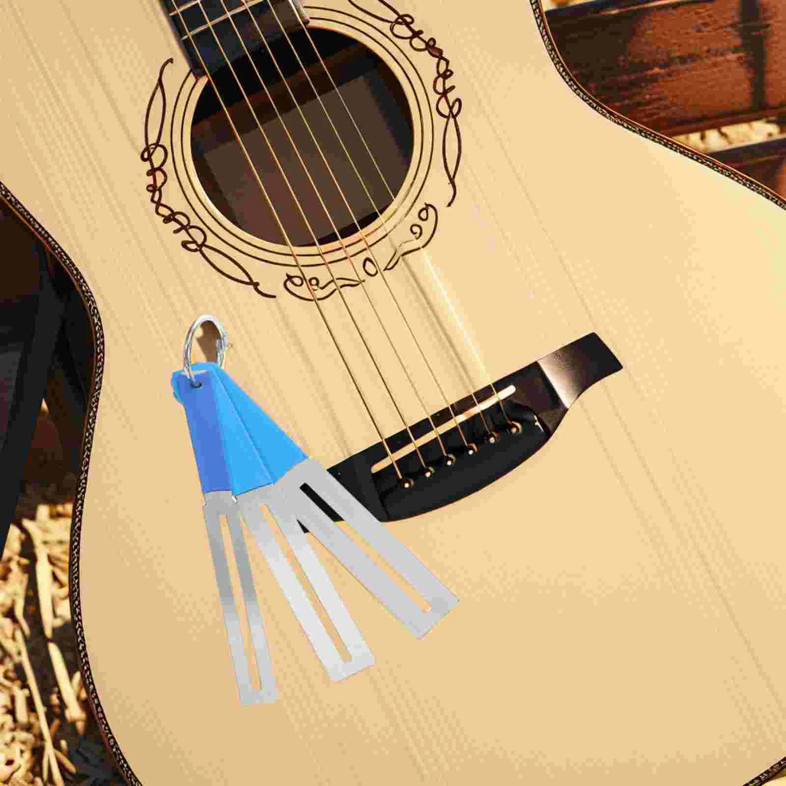 

3 Pcs Repair Guitar Accessories Kit Stainless Steel Fretboard Polishing Kit Guards Polishing Tools Accessories