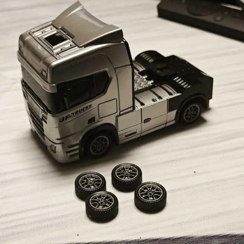 Brinquedo de controle remoto s9 7 carro de controle remoto escala completa 1:43 mini caminhão de deriva 2.4g giroscópio carro de deriva