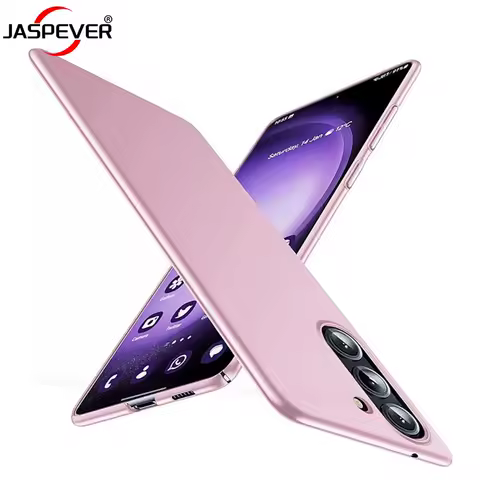 Ultra-Thin Matte Back Cover Hard PC Case For Samsung Galaxy S24 S23 S22 S21 Fe Plus Ultra Solid Color Shockproof Luxury Shell