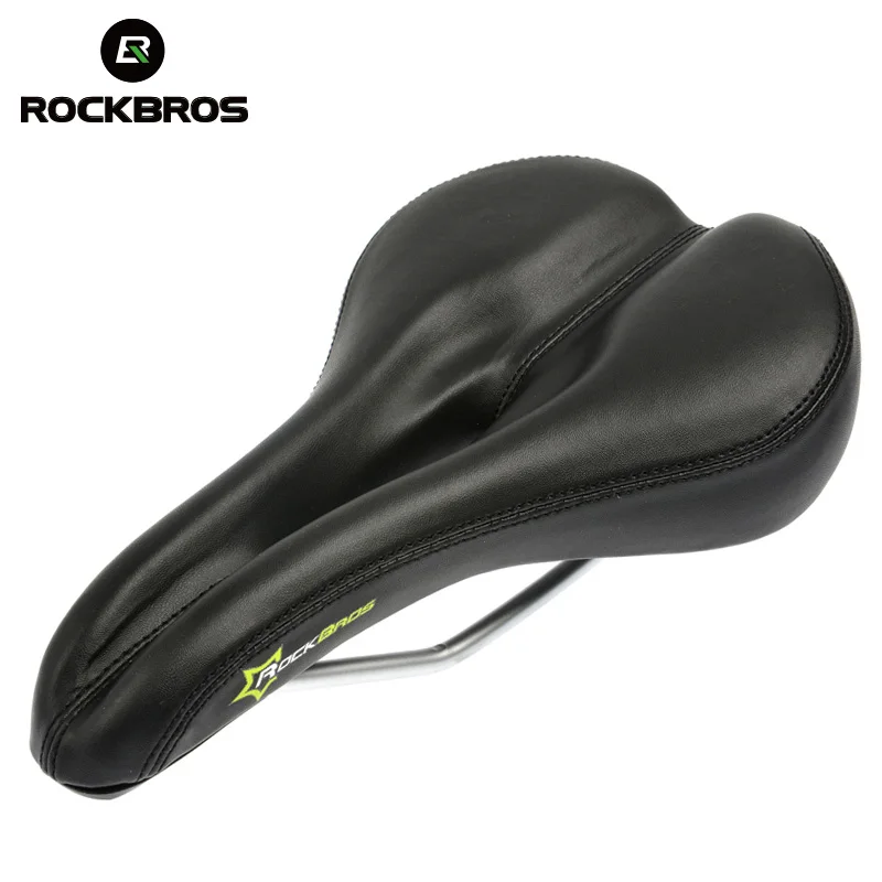 

ROCKBROS Bicycle Saddle Cycling Mountain Road Bike Saddles MTB Soft Seat Soft Steel Hollow Seats Saddles Bike Accessories