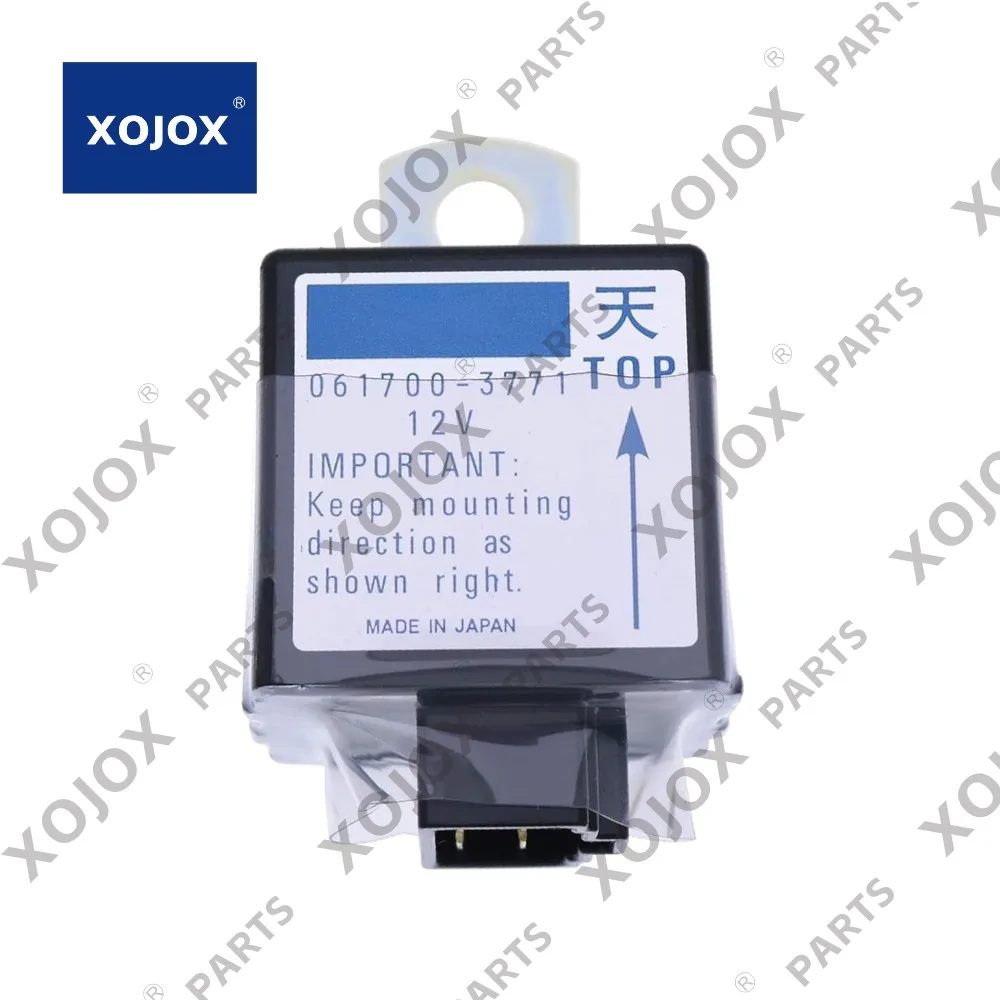 

XOJOX Time Delay Relay 12V 6670872 667-0872 for Bobcat B300 BL370 BL470 BL570 BL575 319 320 321 323 324 E14 E16 453 463 MT50 MT5