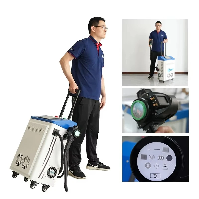 200 واط نبض نوع أفضل قبعة غاوسية شعاع الألياف آلة التنظيف بالليزر لتنظيف الصدأ الخشب اللوحة الأنظف