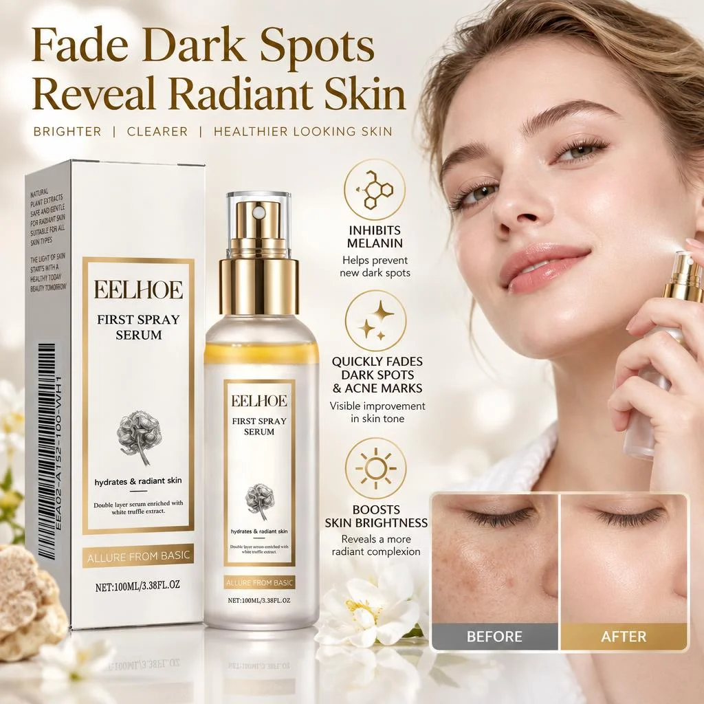 Premium White Truffle Face Mist Hydrating Essence Double Layer Facial Essence Brightening Skin Mist Moisturizing Face Spray