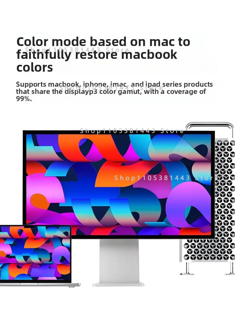 External Typec Computer Screen 27 Inch 5k/4K Monitor High Definition Mirror IPS Screen Design Photography Vertical Screen