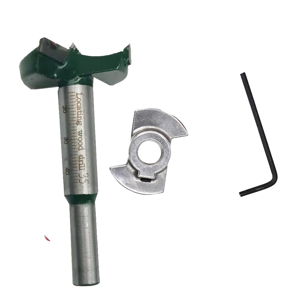 New design 35mm Hinge Drilling Jig Set Concealed Guide Hinge Hole Drilling Locator Woodworking Hole Opener Door Cabinet Tools