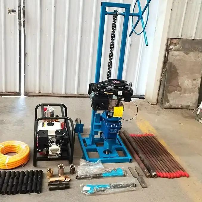 

Индивидуальная малошумная буровая установка на бензиновом/дизельном топливе для отбора проб грунта, камня, бетона, 15 м, тихая установка для колонкового бурения