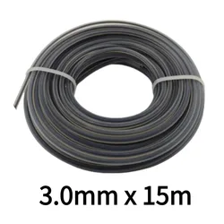 2.7/3mm Nylon Grass Trimmer Line Brush Cutter Head Strimmer Square Rope Mowing Wire Lawn Mower fil debroussailleuse