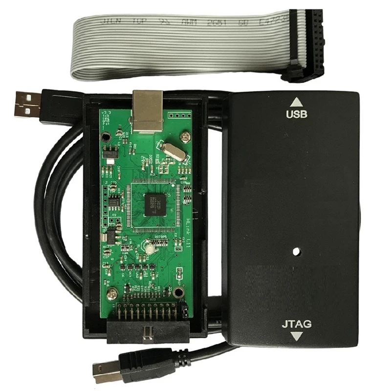 For J-LINK J Link V11 STM32 Emulator Debugger Jtag Swd Programmer ARM MCU Debug Tool Support V8 V9 V10 High Speed