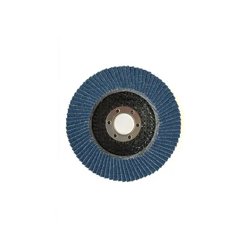 Benchmark  4.5" x 7/8" High Density Jumbo Zirconia Type 29 Flap Discs 4 1/2 for Angle Grinder, Sanding Discs, Finishing, Deburri