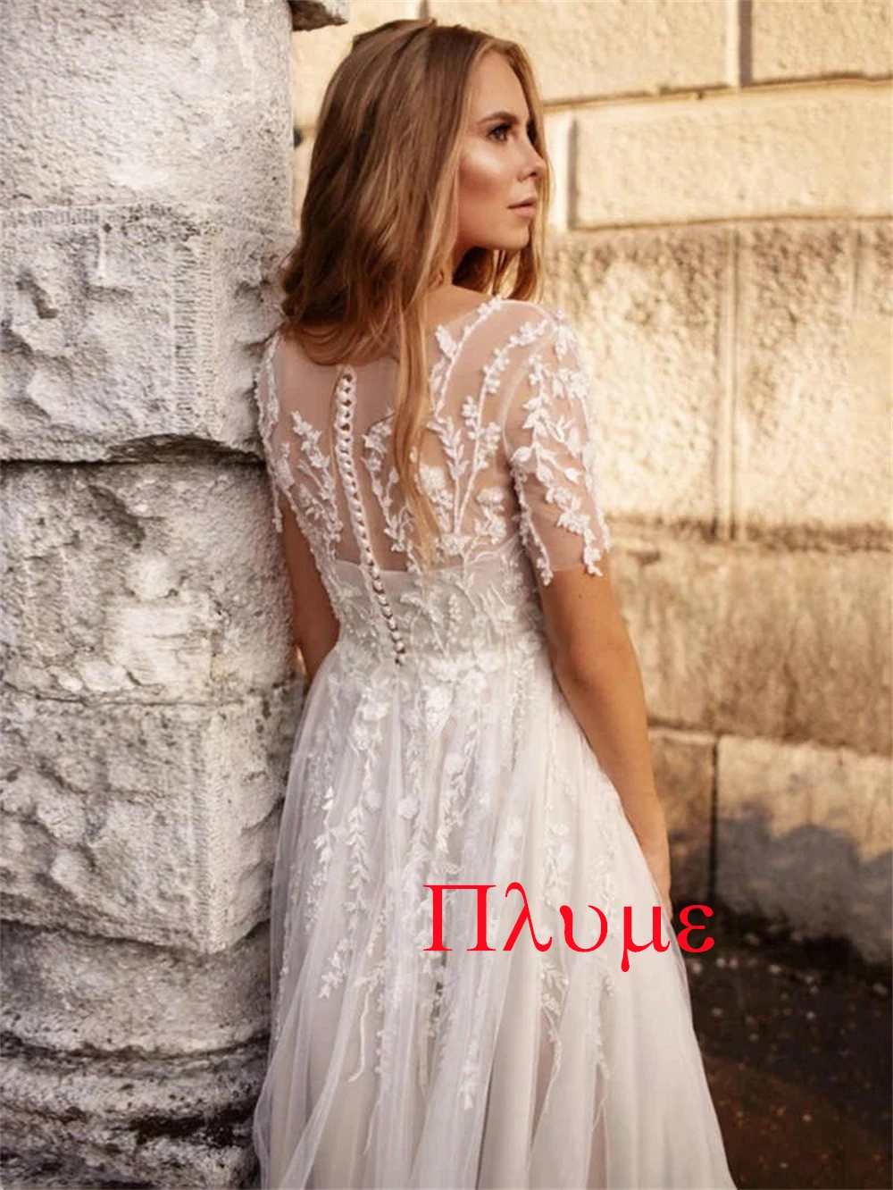 Customized Exquisite Luxury Temperament  Charming Romantic Wedding Dress  White Tulle A-line Sweetheart Knee Length Dresses
