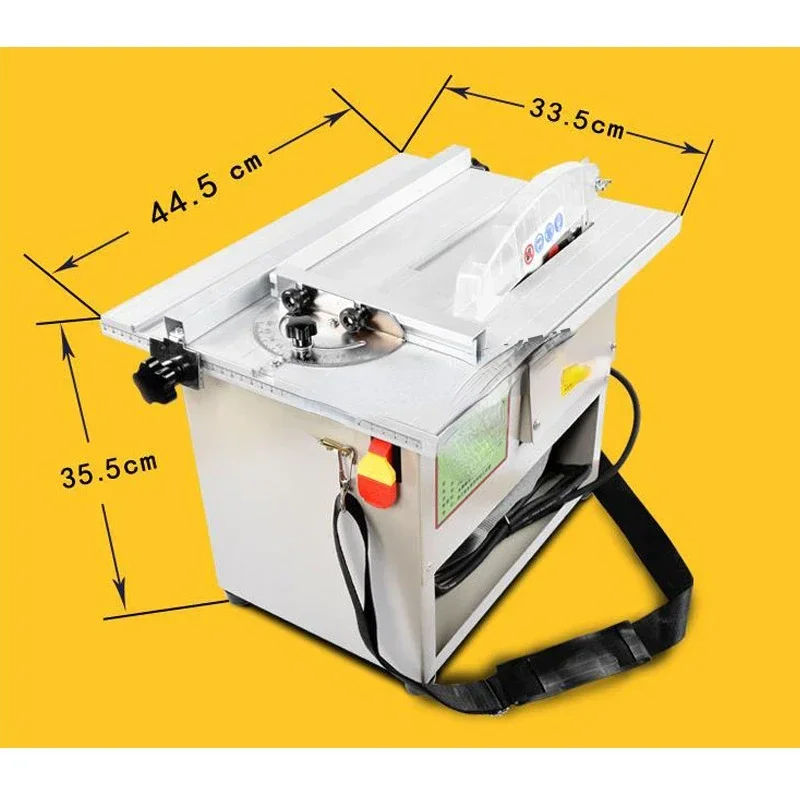 Hot SalesHot Sales 1PC Desktop Electric Saw Floor Dust Saw Power Tools 220V Beveled Woodworker Sliding Table Saw Multi-function