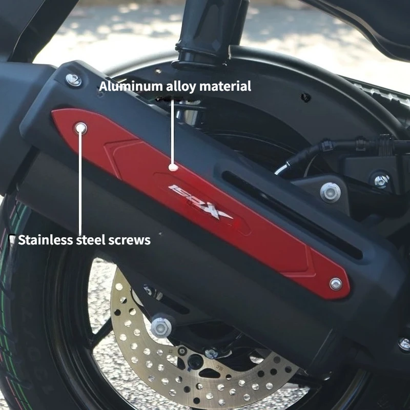 For ZONTES 150X ,150V,175VMotorcycle Exhaust Muffler Heat Shield Protector Cover Scooter Aluminum Anti-scald Modification