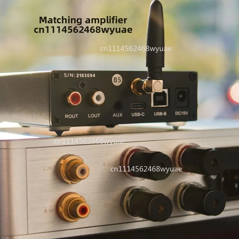 B5 QCC5125 Bluetooth 5.4 es9038 Decoder HiFi Fever LDAC Lossless Headamp aptx