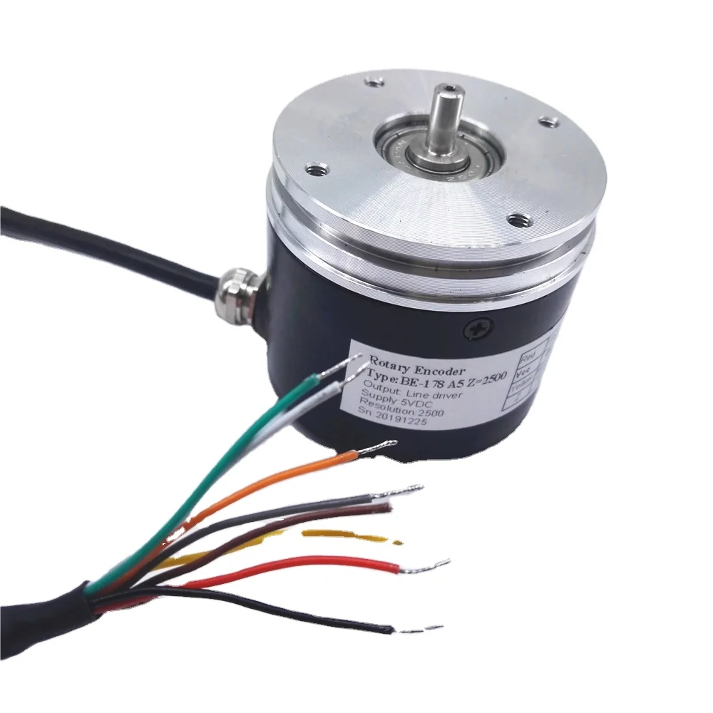 CALT GHST58 5 مللي متر جهاز تشفير تزايدي بعمود صلب بديل لـ BE-178 A5 Z=2500 نبض #1