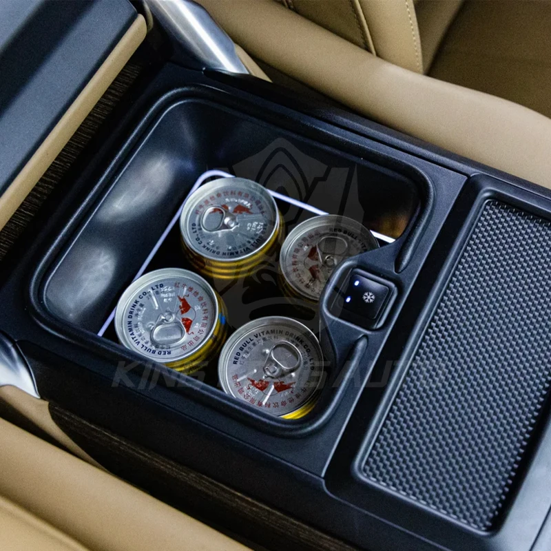 Factory Sell Car Refrigerator Armrest Box Mini Cooler Box for Range Rover