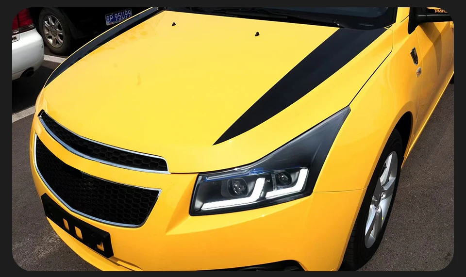 AKD Head Lamp for Chevrolet Cruze LED Headlight 2009-2016 Headlights Cruze DRL Turn Signal High Beam Angel Eye Projector Lens
