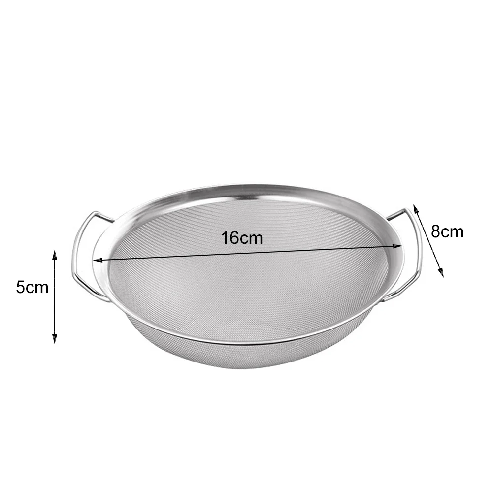 Filter Double Handle Flour Sieve Filter Make The Kitchen More Tidy Various Styles Of Filters Wide Range Of Uses