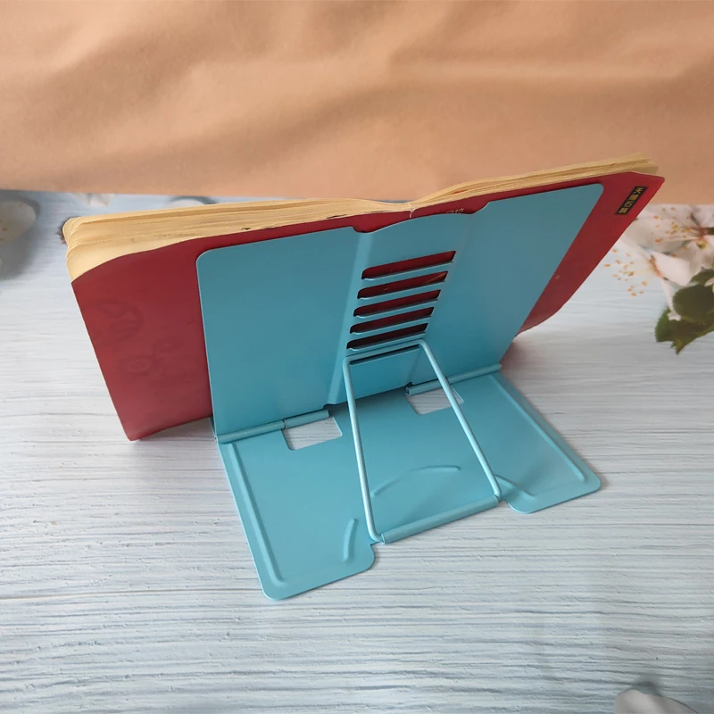 Reading Rack Bookends Holder for Stand Acrylic Organizer Lectern Books Rest Kids Bookshelf Laptop Support Home Desktop Portable