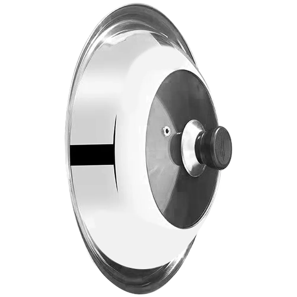 

Stainless Steel Frying Pan Lid Cooking Pot Glass Skillets Pans Replacement Lids for Pots and