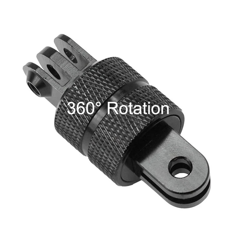 Вращающийся алюминиевый держатель для велосипеда, крепление на руль для экшн-камеры GoPro Hero 11 10 9 8 7 6 5 4 Xiaomi Yi Eken Sjcam DJI