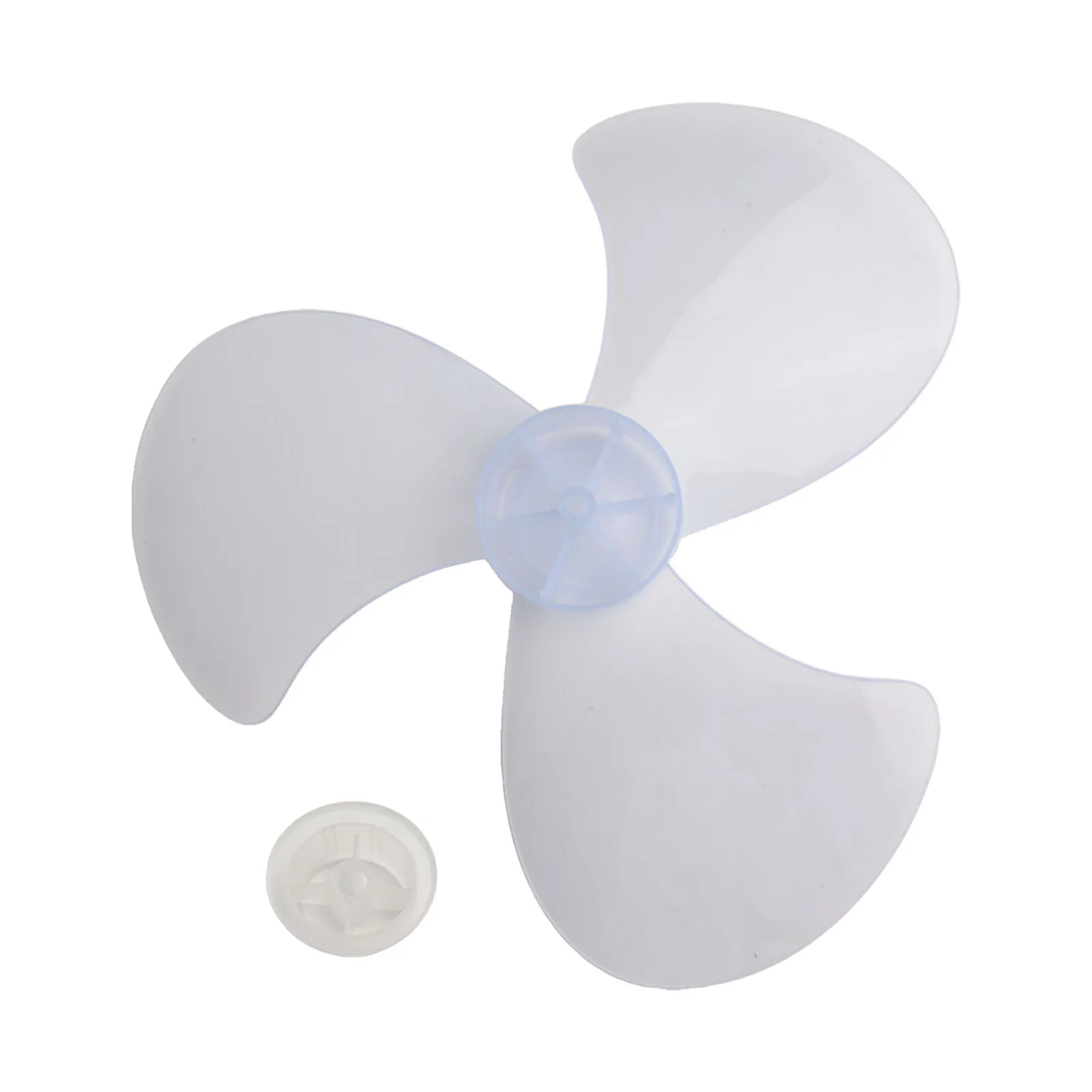 Fan Blade Replacement Three Leaves Fan Blade PP Plastic Material Easy To Install Efficient Airflow For Desk Fan