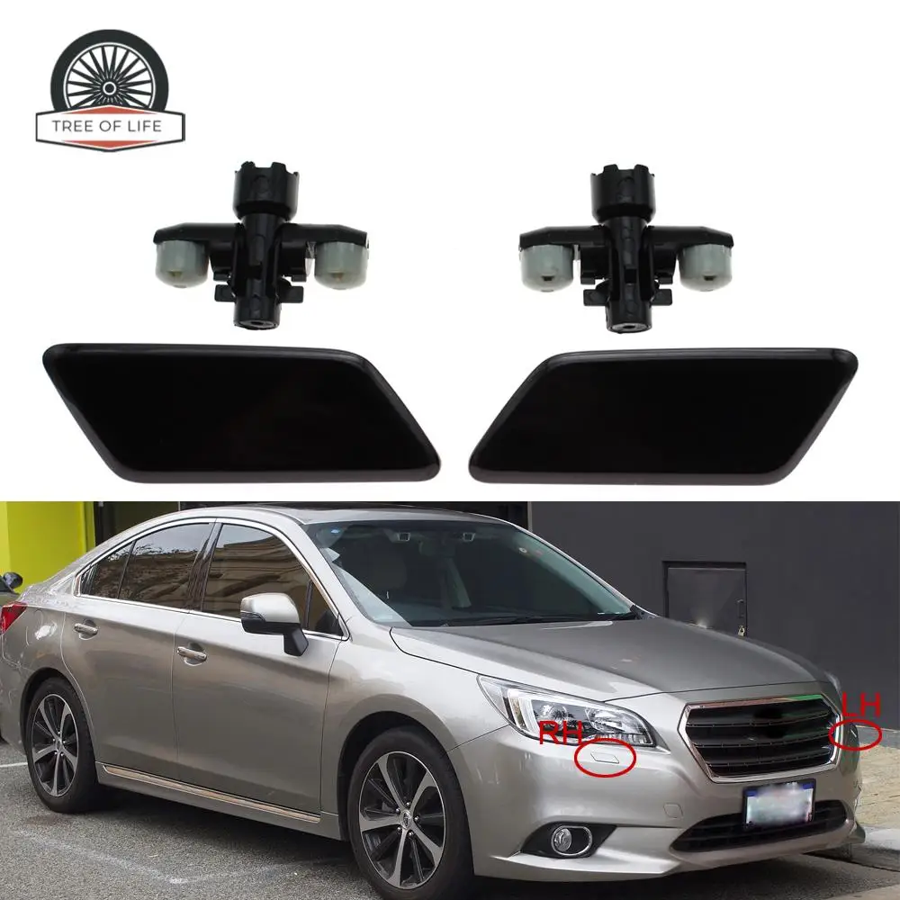 86636-AL050 Front Headlight Washer Cover Headlamp Spray Nozzle Jet Cap For Subaru Legacy B15 2016 2017 86636AL060 86636AL050